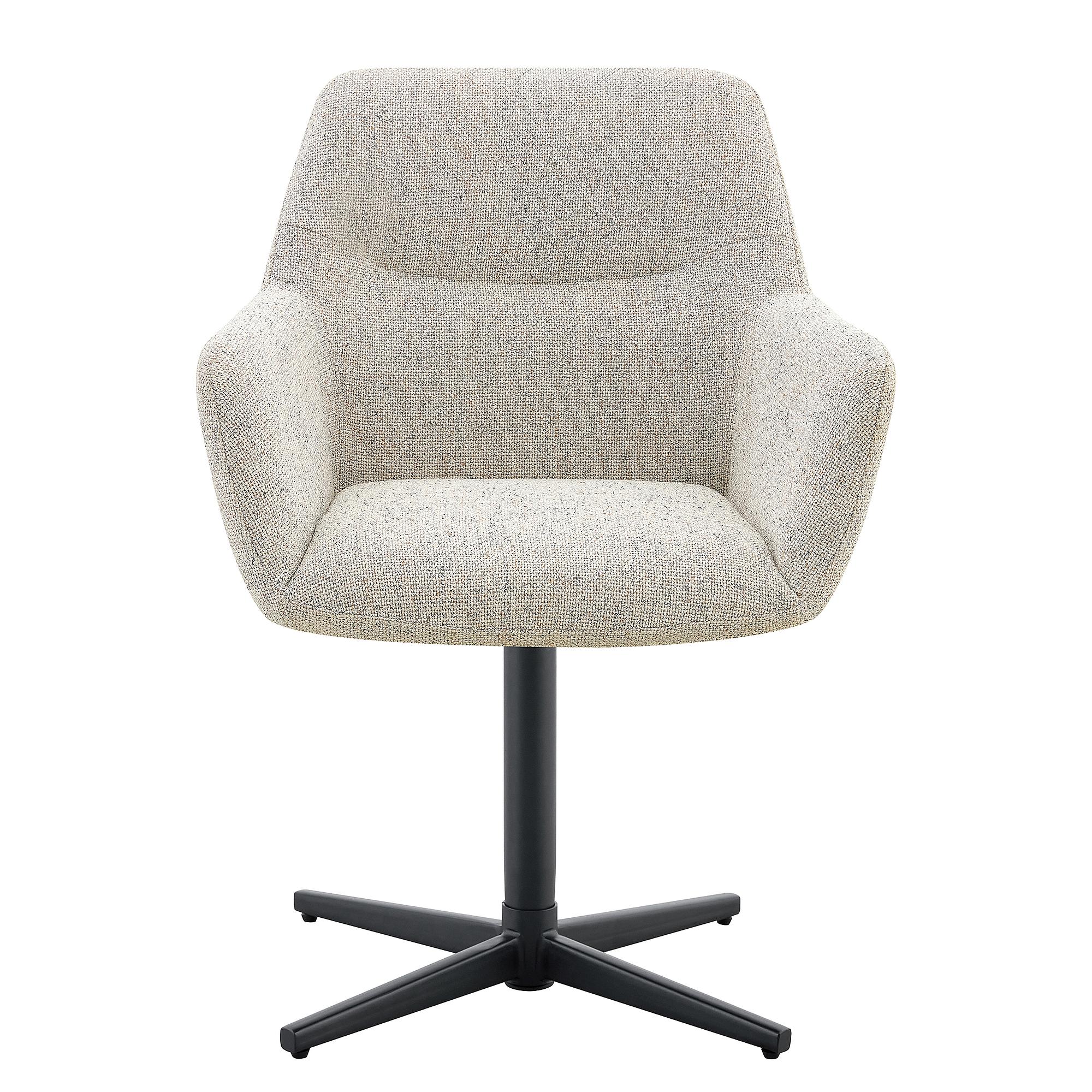 MEPIC Armlehnenstuhl Drehbar 2er-Set Beige 1