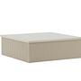 Lenox Couchtisch Beige 90x90cm  5