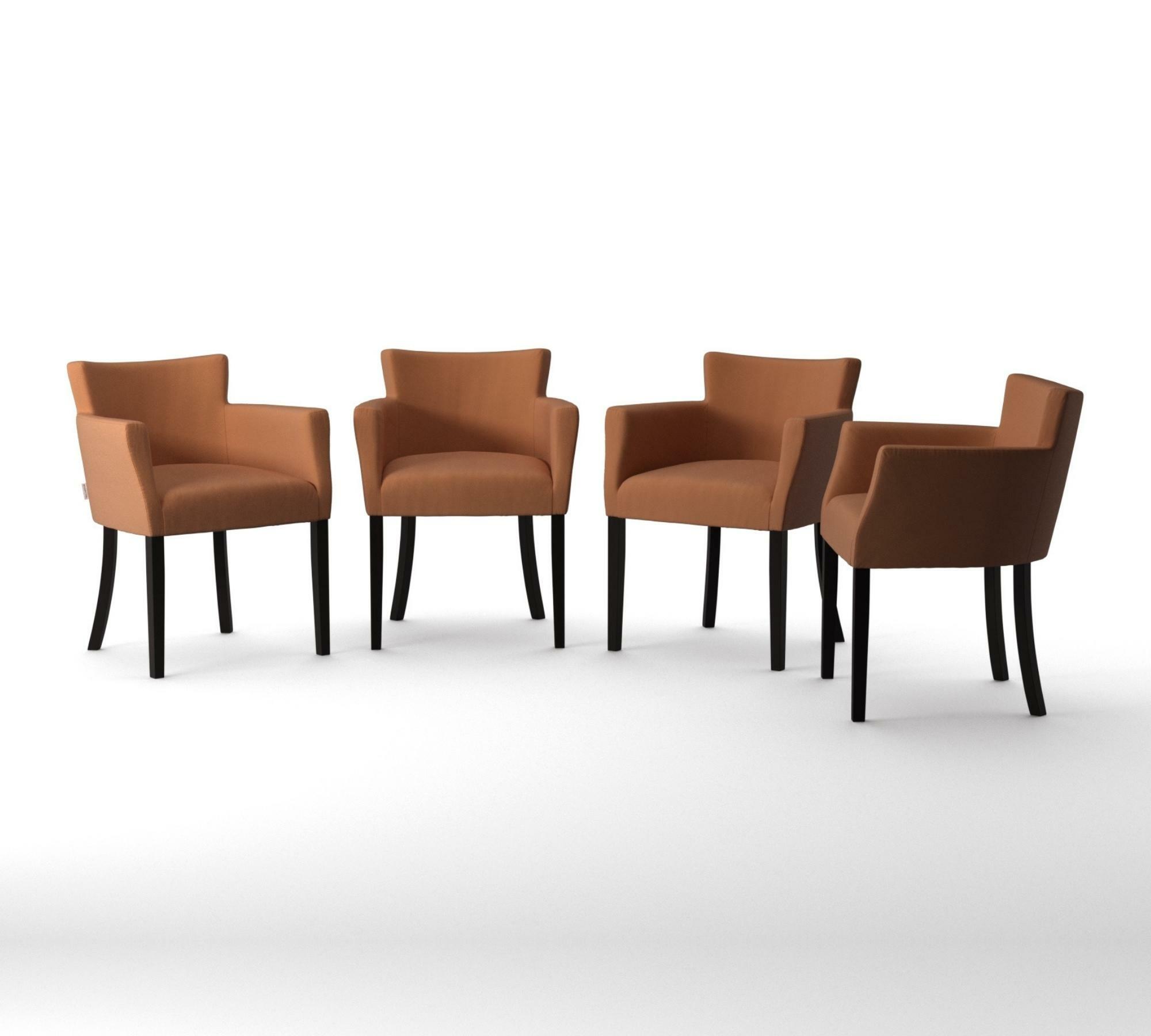 4x Armlehnstuhl Santal Camel 1