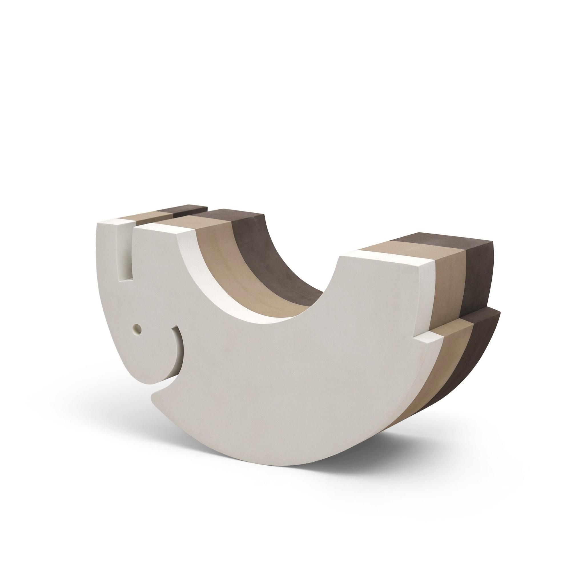 Elefant Mittelgroßer Hocker Sandgrau 6