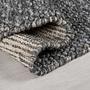 Wool blend rug Minerals Dark Grey 120 x 170 cm 2