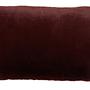 Bosie Lamina Rotwein Quadratisches Kissen
 3