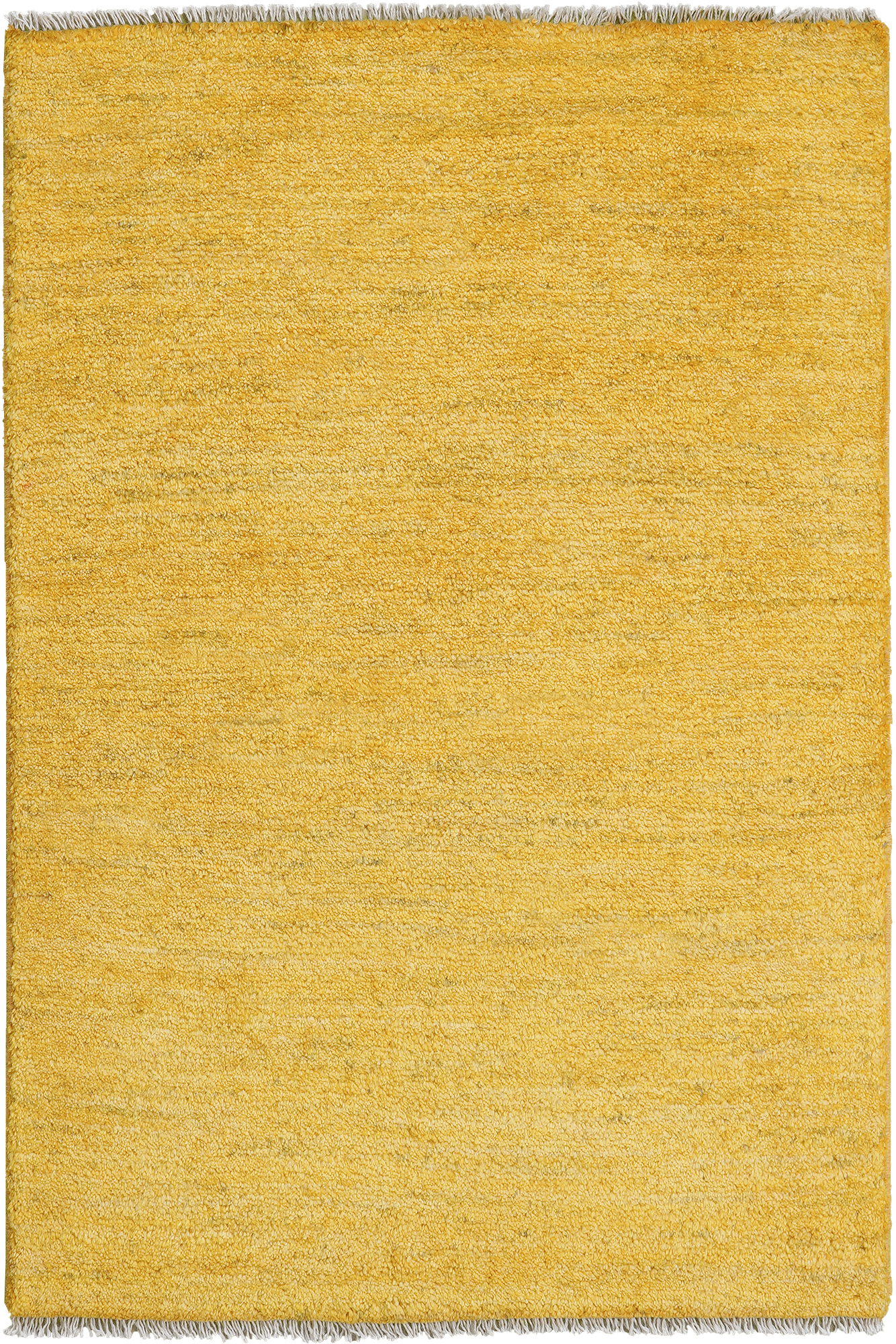 Rizbaf Gabbeh-Teppich Wolle Gelb 0