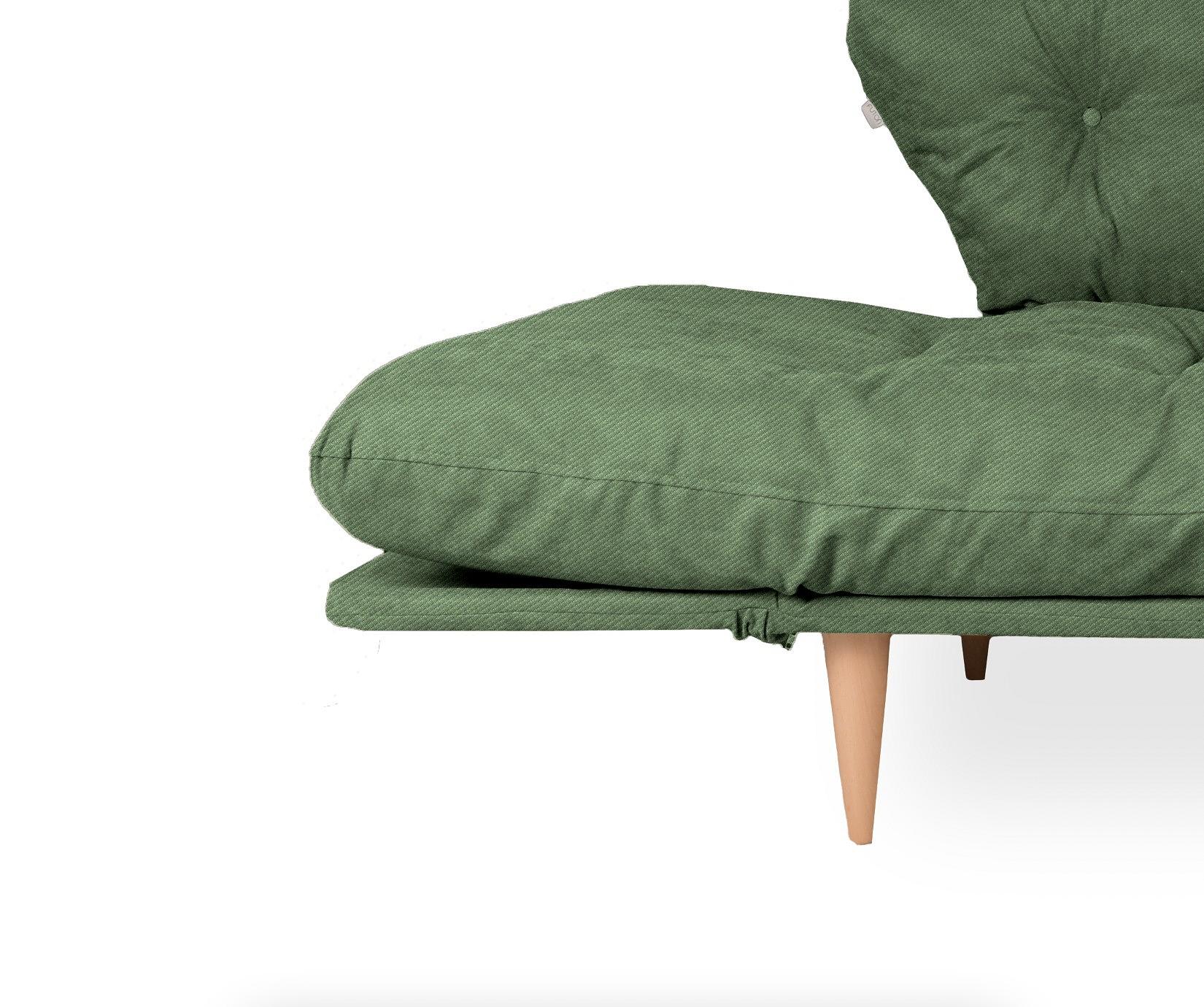 Nina Daybed Sofa Bed 3-seater Green 7
