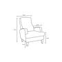 Kana Armchair Cream-colored 4