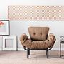 Nitta Armchair Light Brown 1