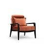 Apollo armchair cinnamon brown 4