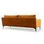 Astha Sofa 3-Sitzer Velours Matt Amber  3