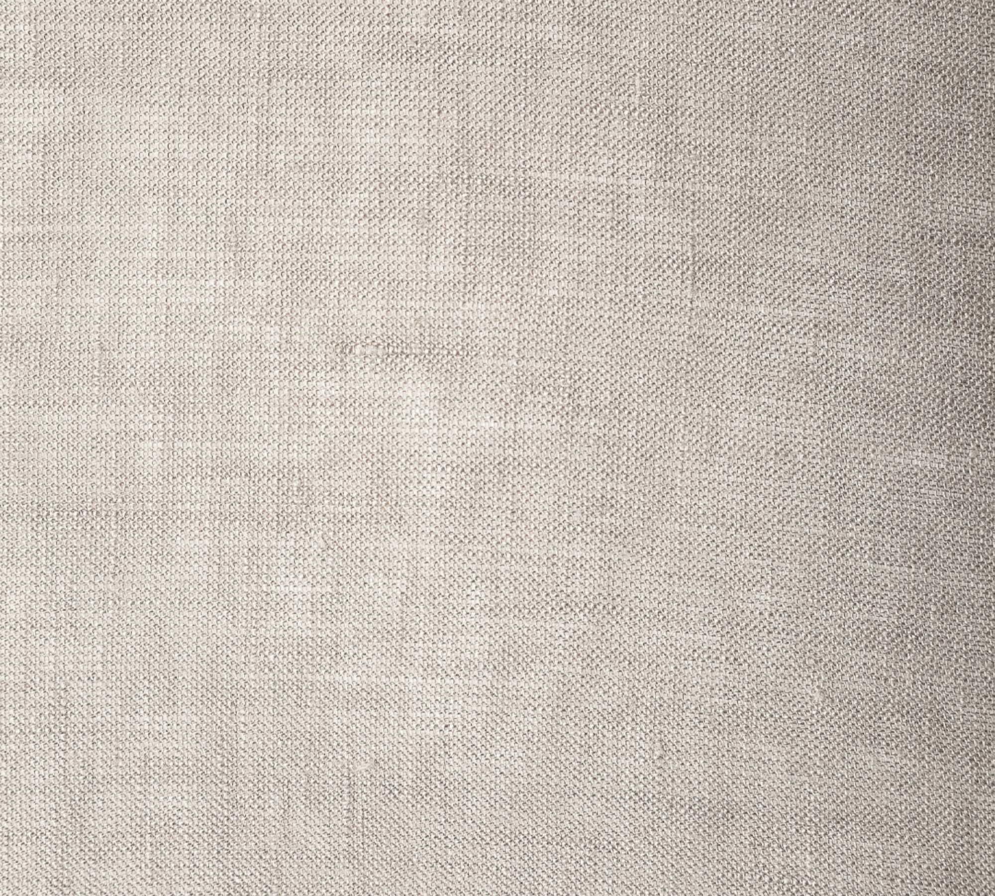 Kissenhülle Naturleinen Hellgrau 65 x 65cm 1