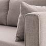 Bella Sofa Récamiere Links  Creme 4