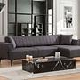 Hamlet corner sofa Right Dark gray 1
