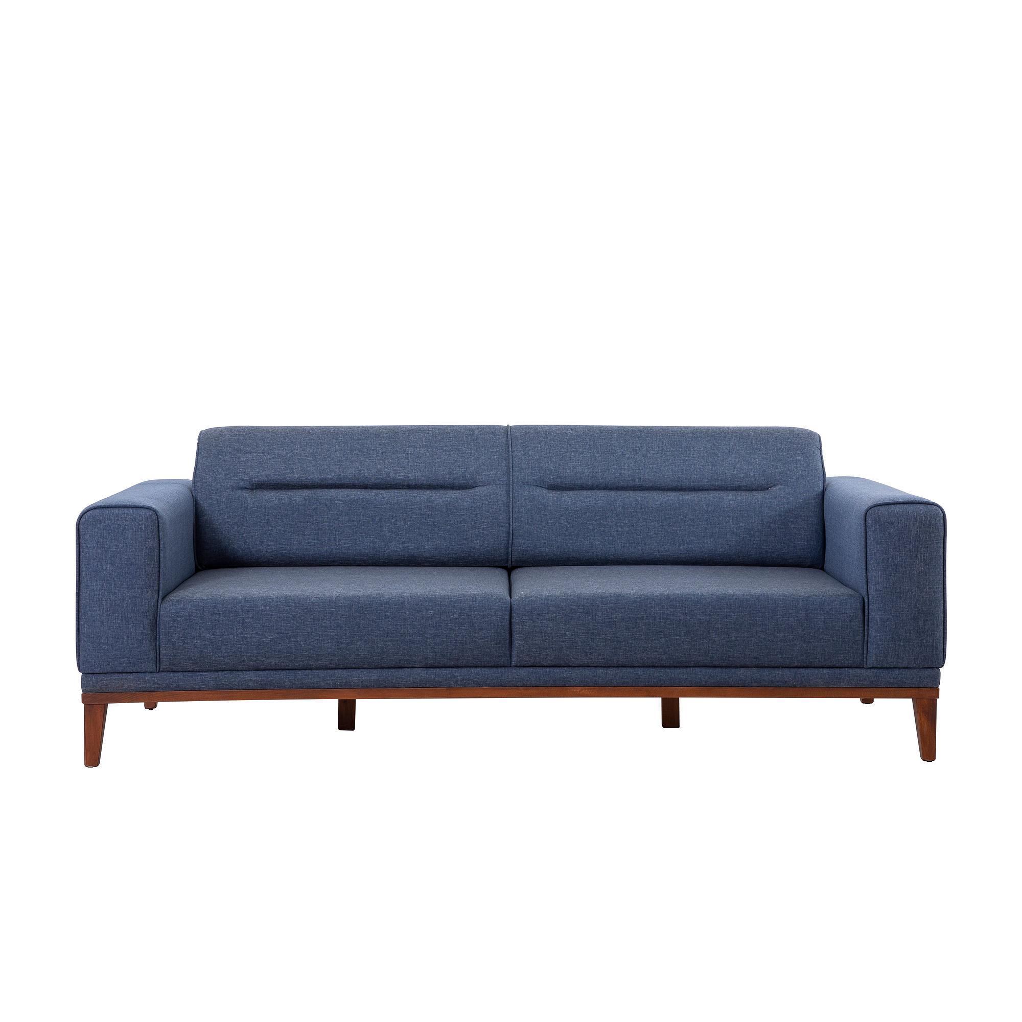 Li̇ones-Tkm1-1048 Schlafsofa Set Dunkelblau 4