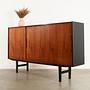 Highboard teak wood 1960s 6