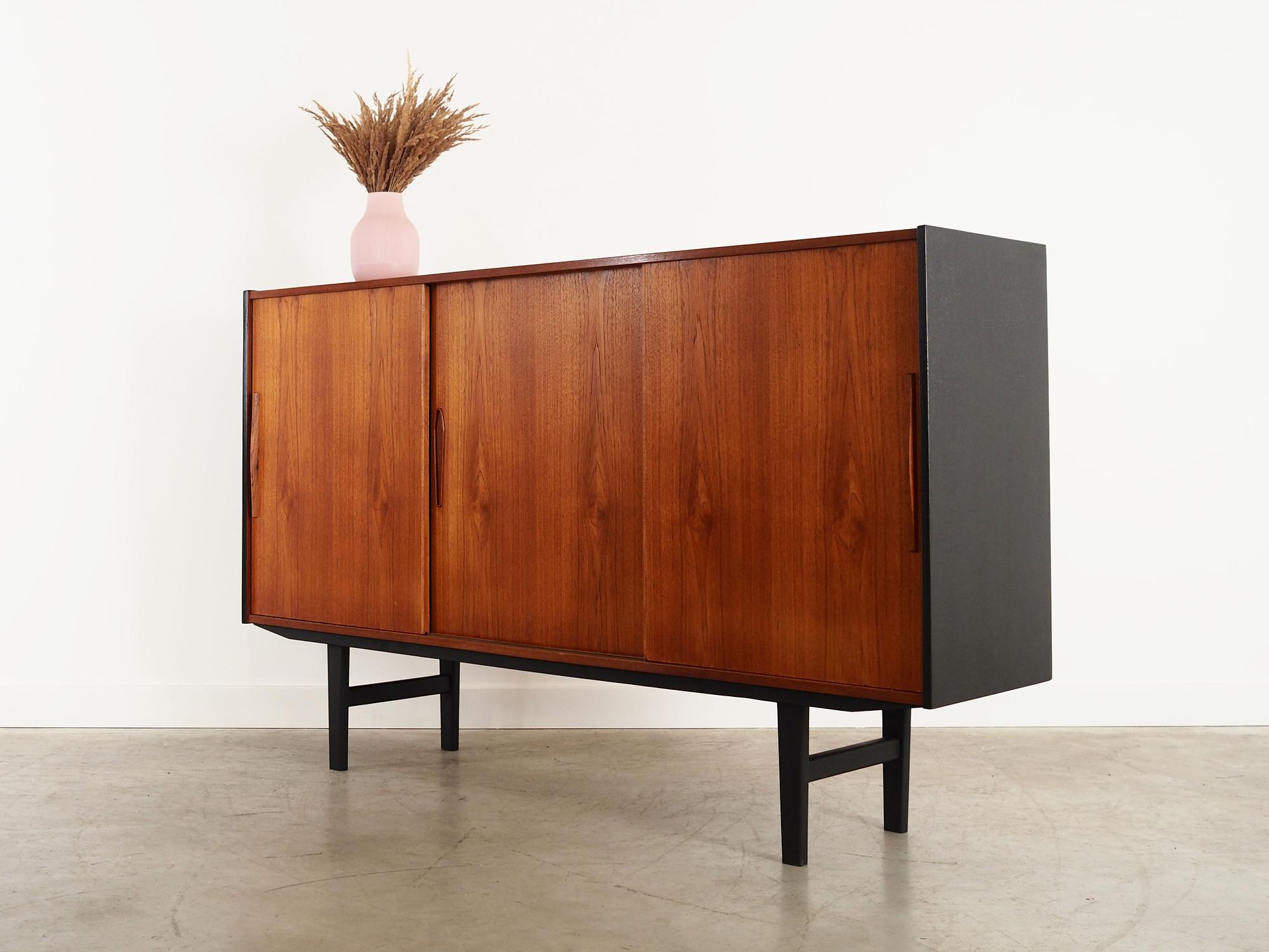 Highboard teak wood 1960s 6