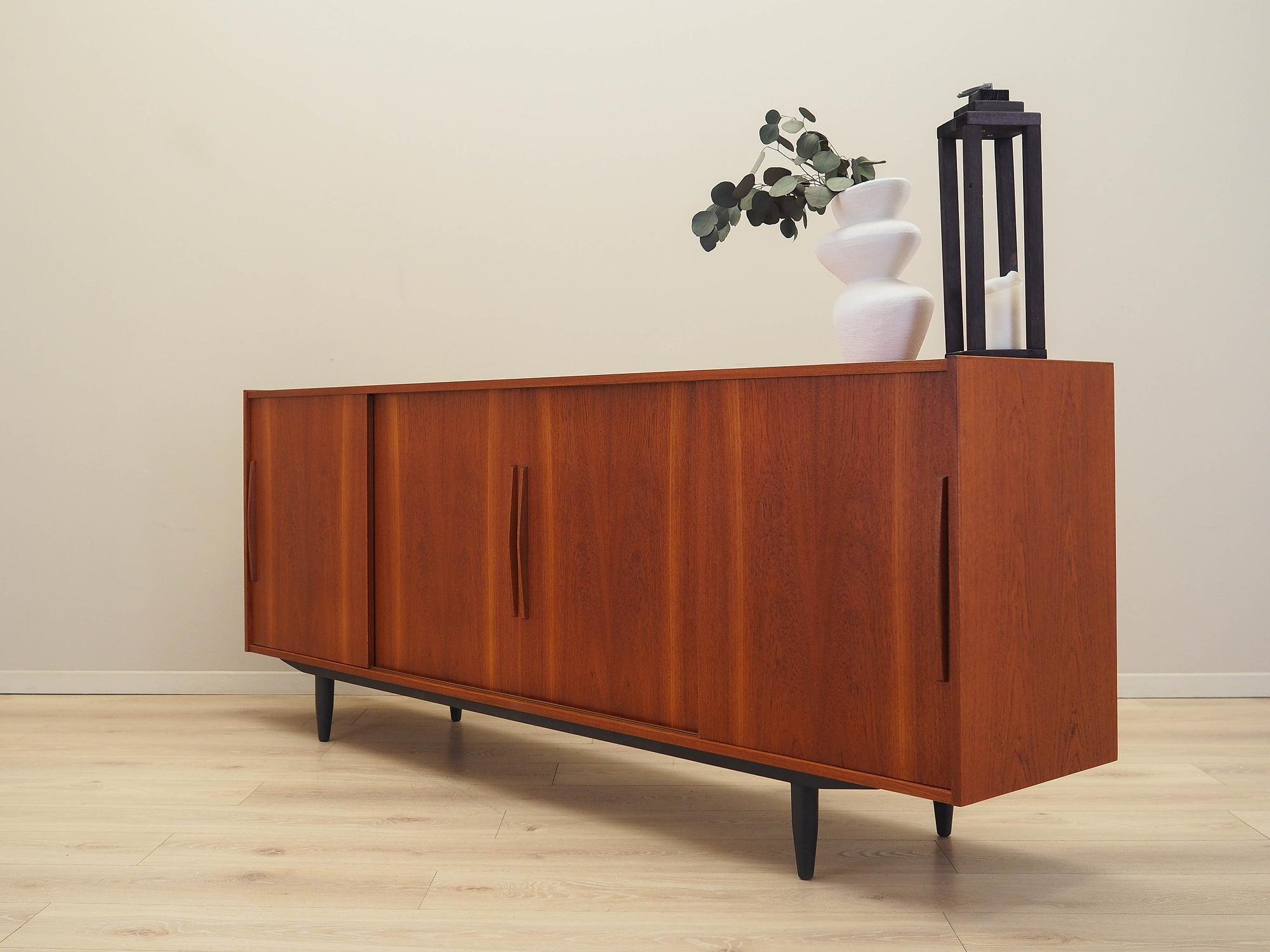 Teak-Sideboard Braun 1970er Jahre 3