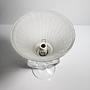Vintage Swirl Tischlampe Muranoglas 1960er Jahre 5
