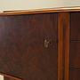Sideboard walnut brown 1960s 12