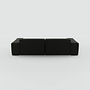 Pyllow Ecksofa Webstoff Anthrazit 3