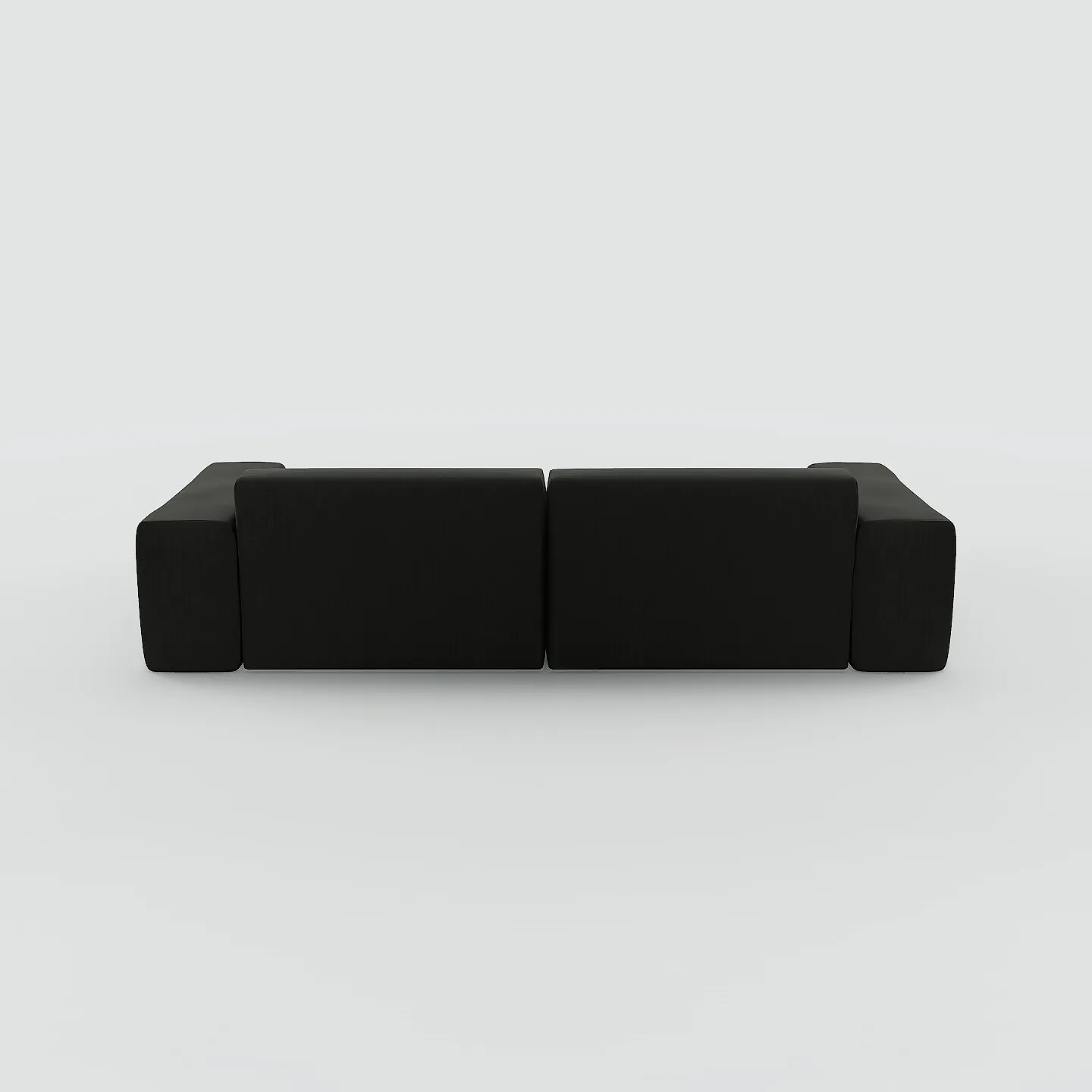 Pyllow Ecksofa Webstoff Anthrazit 3