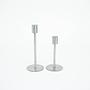 Set aus Metallkerzenständern 1970er Jahre 1