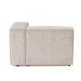 Modulsofa Links 1-Sitzer Leinen Mokka 4