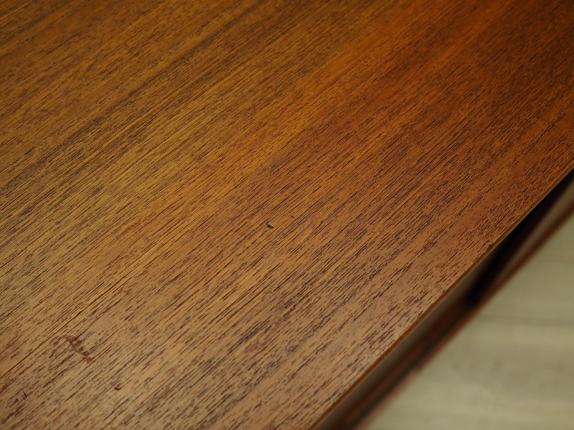 Teak wood cabinet 1970s 8