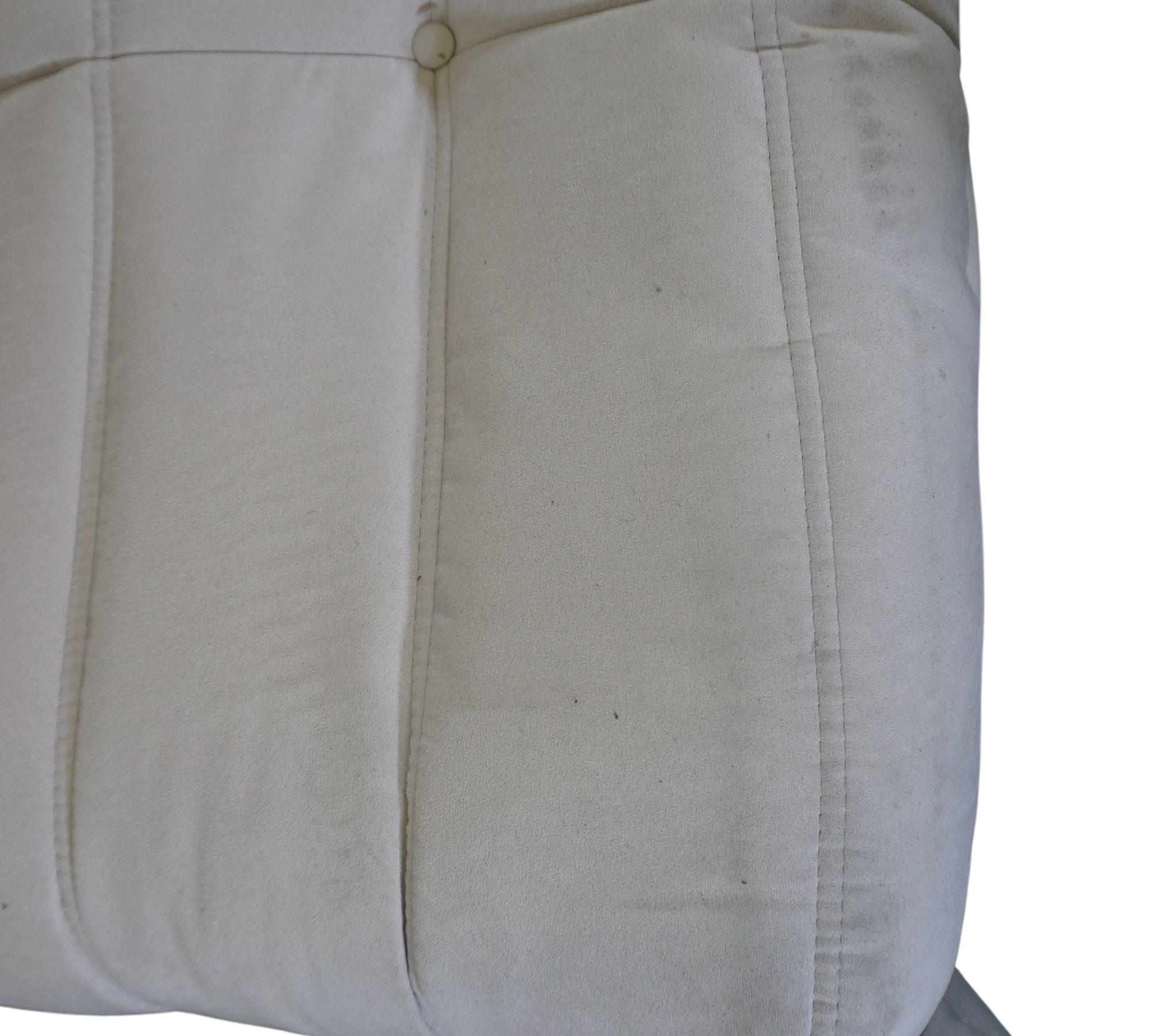 Togo Sofa 3-Sitzer Textil Hellgrau 6