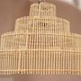 Pendelleuchte M Rattan Natur 2
