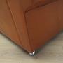 Vintage Sessel Leder Braun 1960er Jahre 11