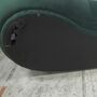 Rose 2,5-Sitzer Sofas Velour Lux Dark Green 8
