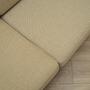 Sofa Textil Beige 1960er Jahre 10