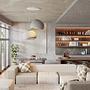 2-Flammig Wabi Sabi Barecasts Pendelleuchte Beton Grau 3