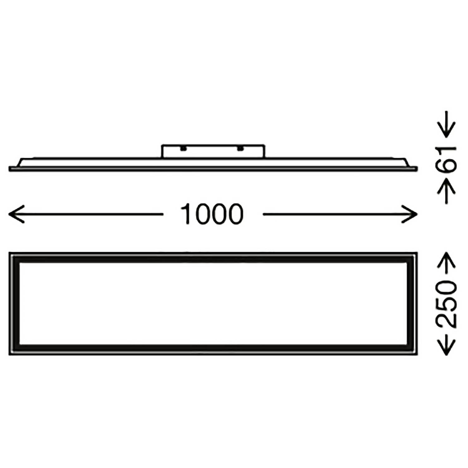 LED Ceiling Light Piatto 1-Light Polycarbonate Iron 2