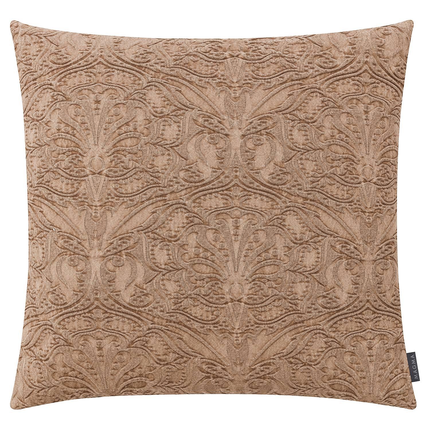 Pillowcase Levelin Jacquard Caramel 60 x 60 cm 1