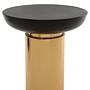 Kensington Townhouse Schwarz-Goldener Beistelltisch
 0