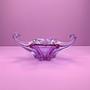 Vintage Schale Alexandrit Glas Rosa 0