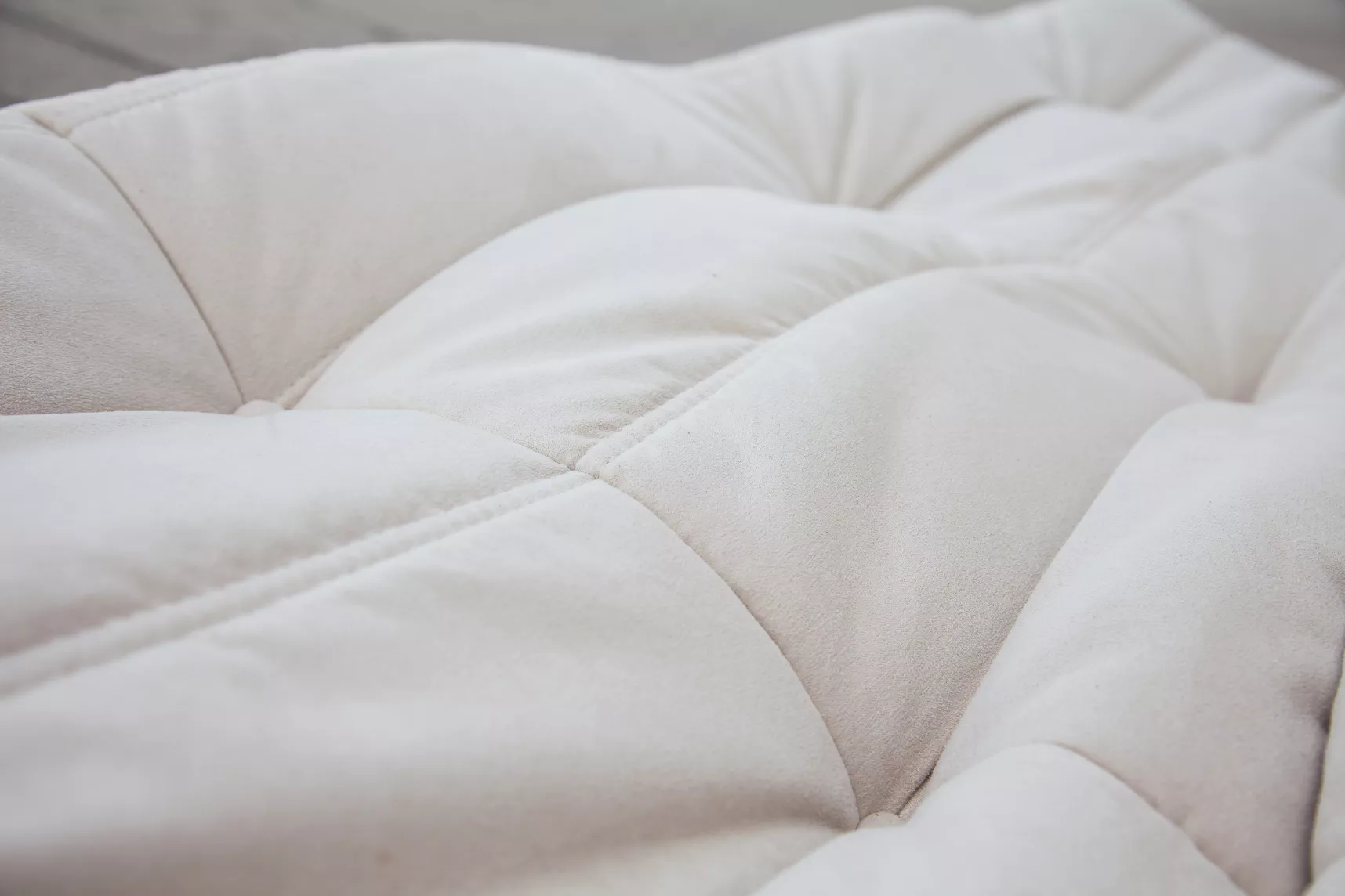 Togo Set Lounge 3 pezzi Tessuto Off-White 7