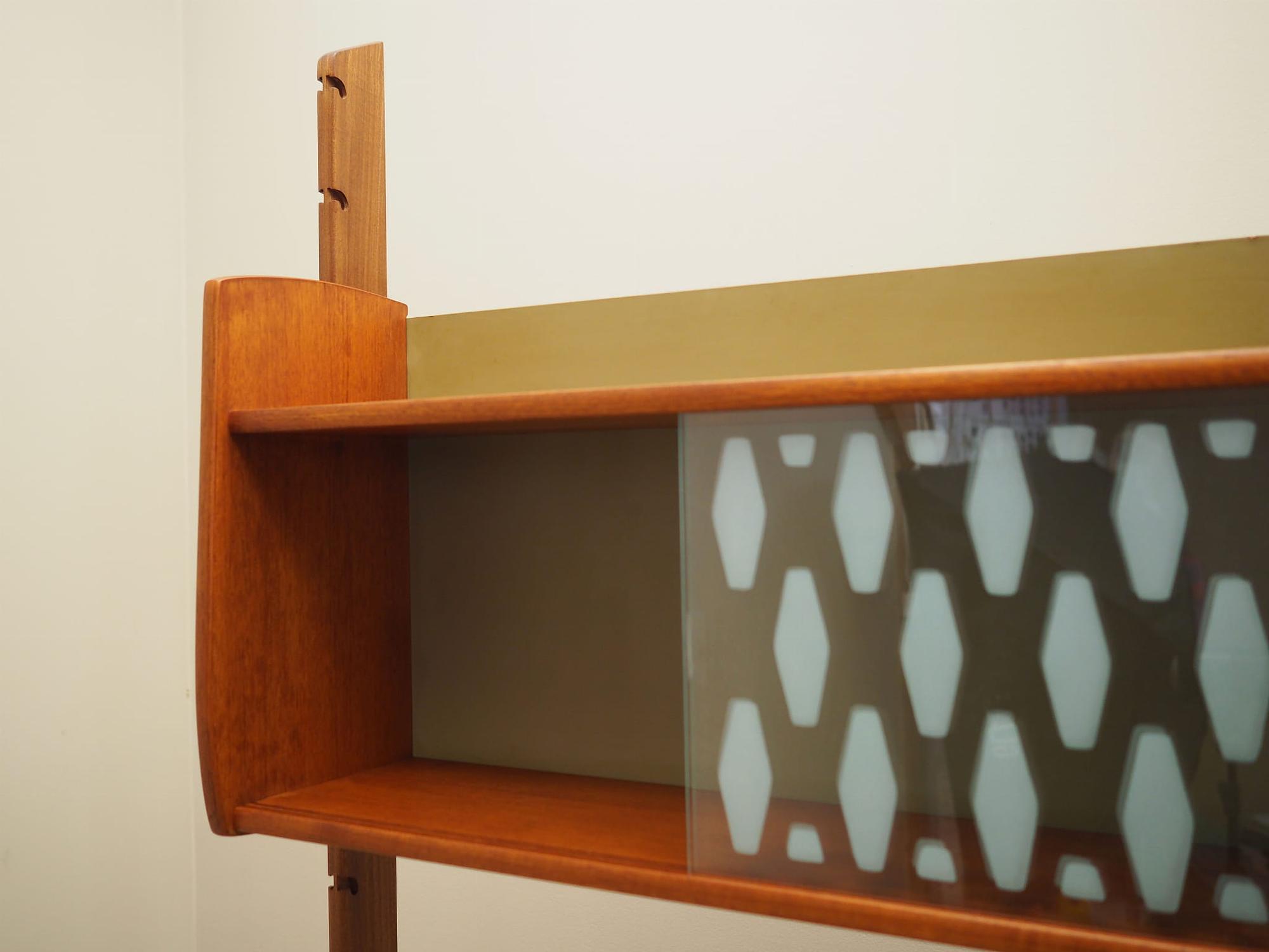 Ergo Regal-System Teakholz 1960er Jahre 8