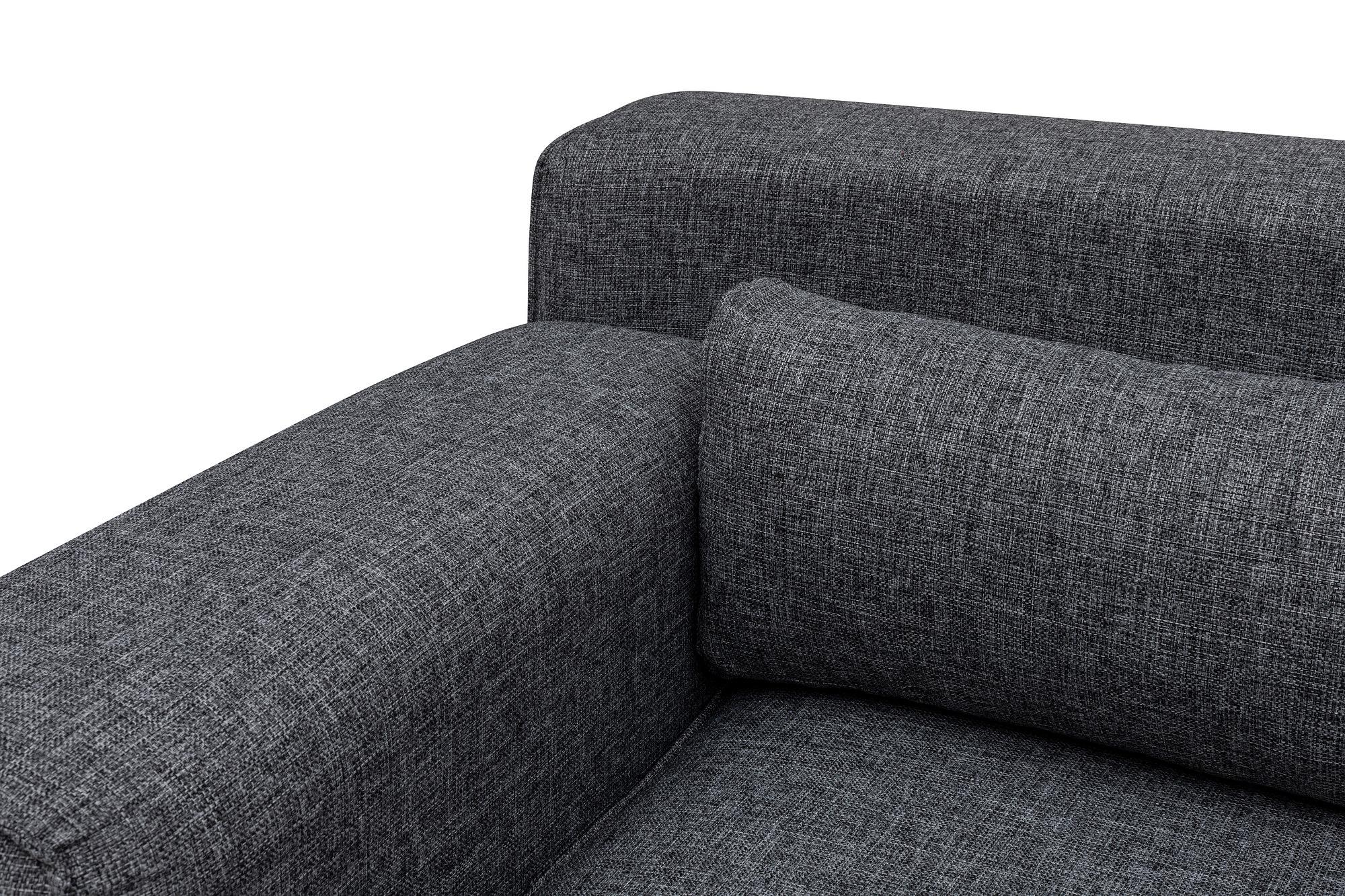 Jivago Ecksofa Rechts Grau 4