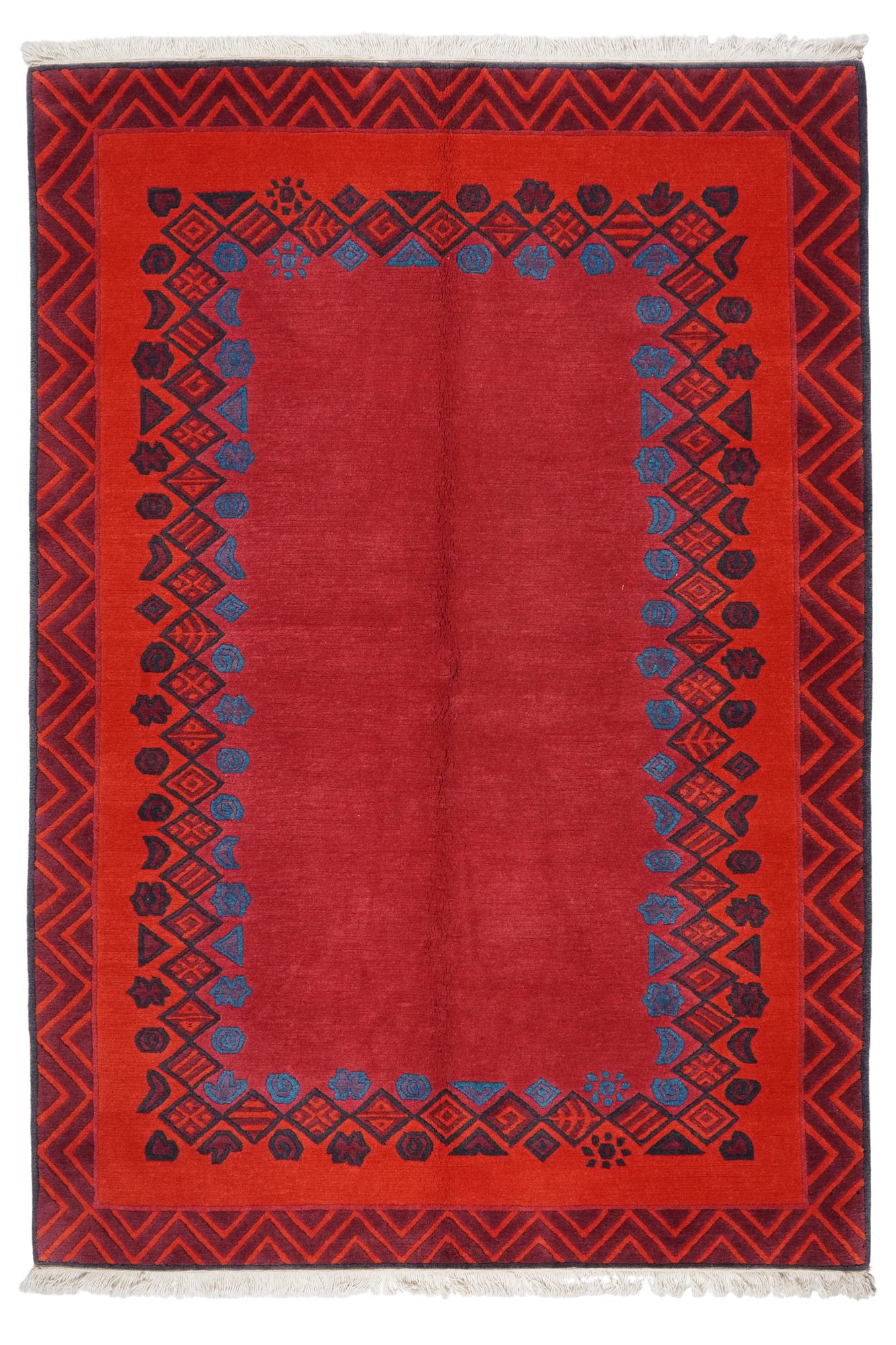 Nepal Anita Wolle Rot  5