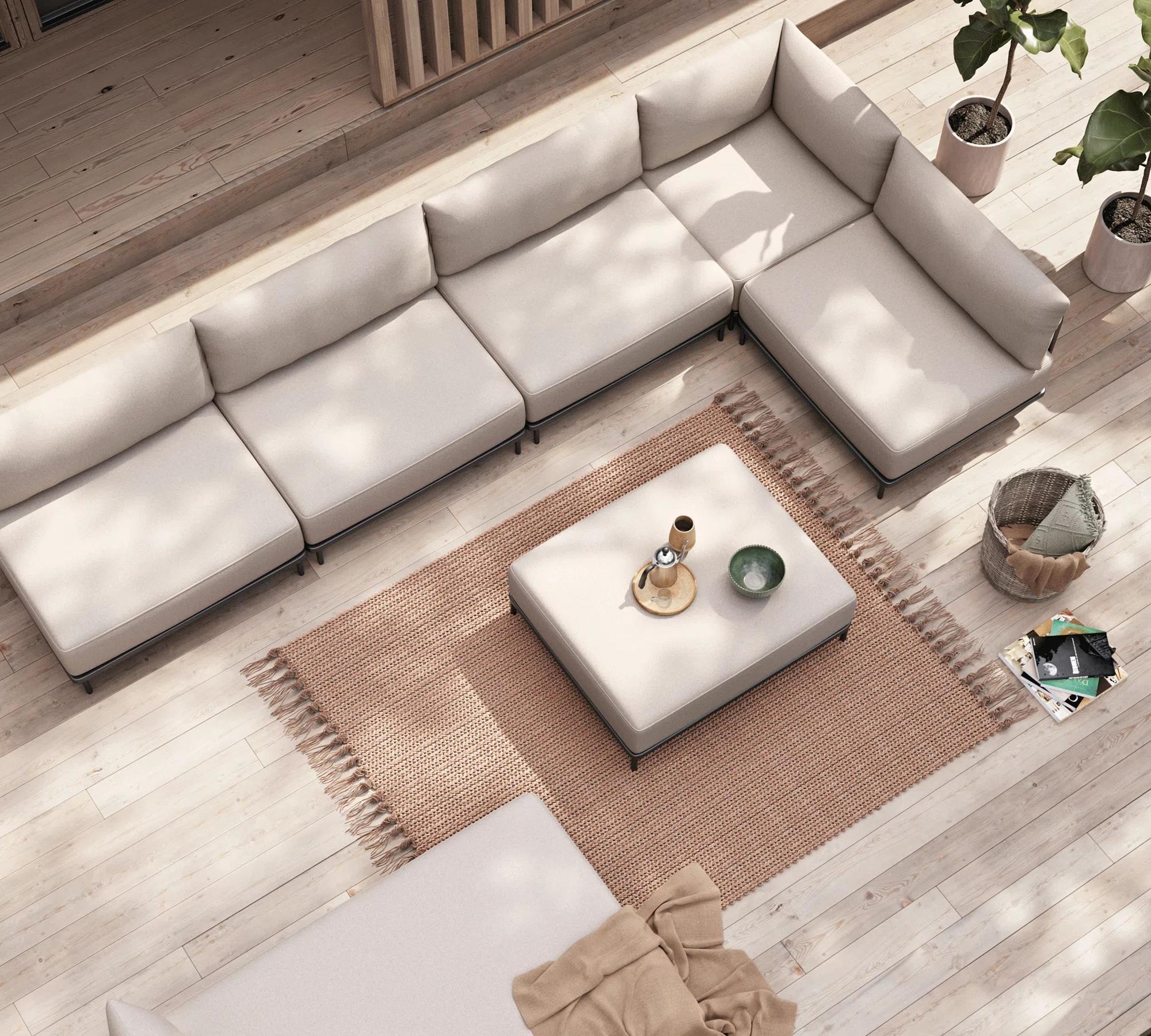 Vincent Outdoor 1-Sitzer Modul Martinique 3
