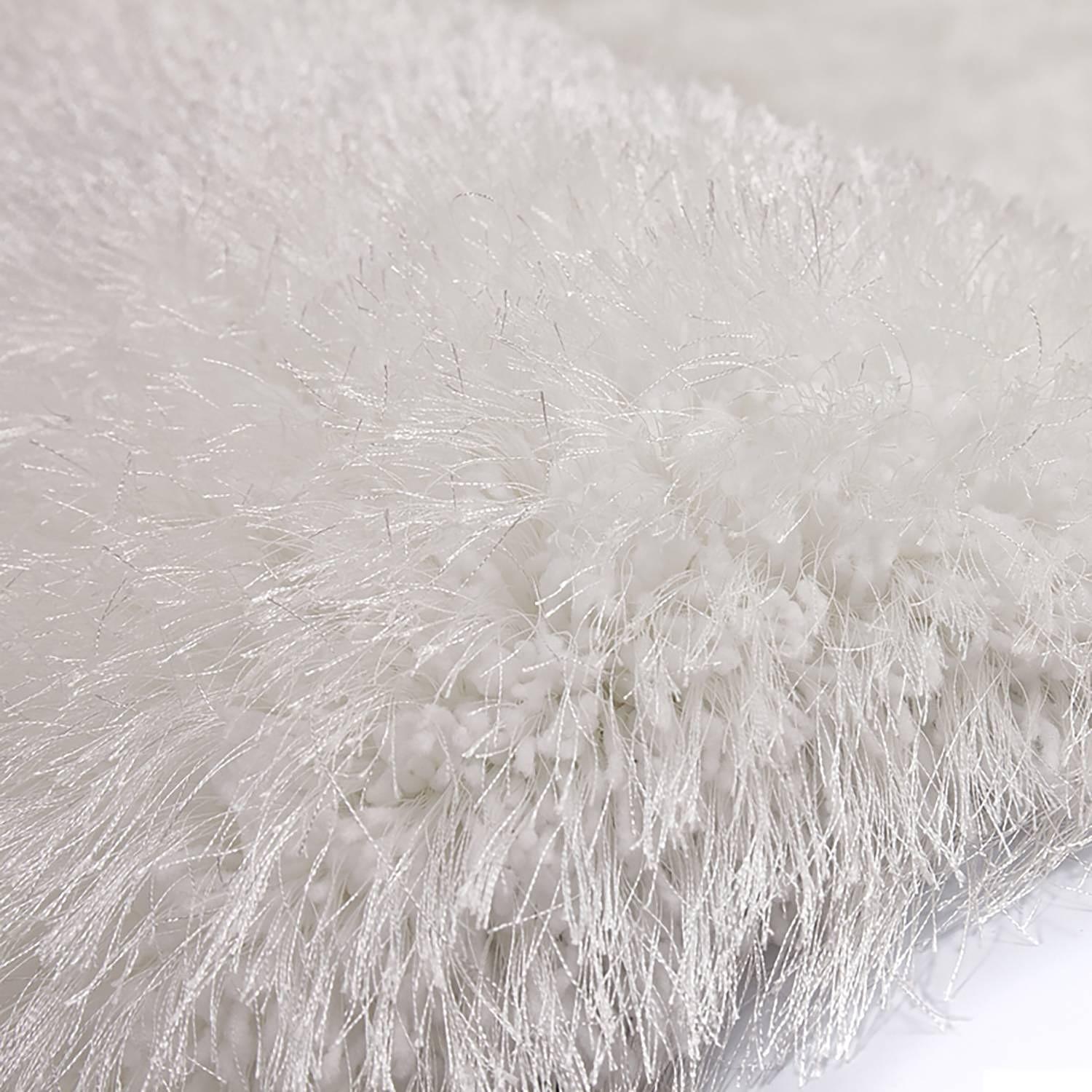 High-pile rug Cosy 310 White 4