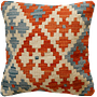 Kilim Kissenbezug Mehrfarbig 0