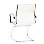 PARMA V Chair Cantilever Leather White 6
