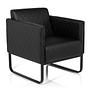ARUBA Upholstered armchair Artificial leather Black 2