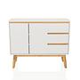 Tarolo I Chest of drawers with 3 drawers White 0
