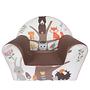 Kindersessel Forest Braun Baumwollstoff 34 x 42 x 51 cm 4
