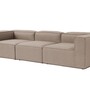 Valentina Sofa 3-Sitzer Braun 4