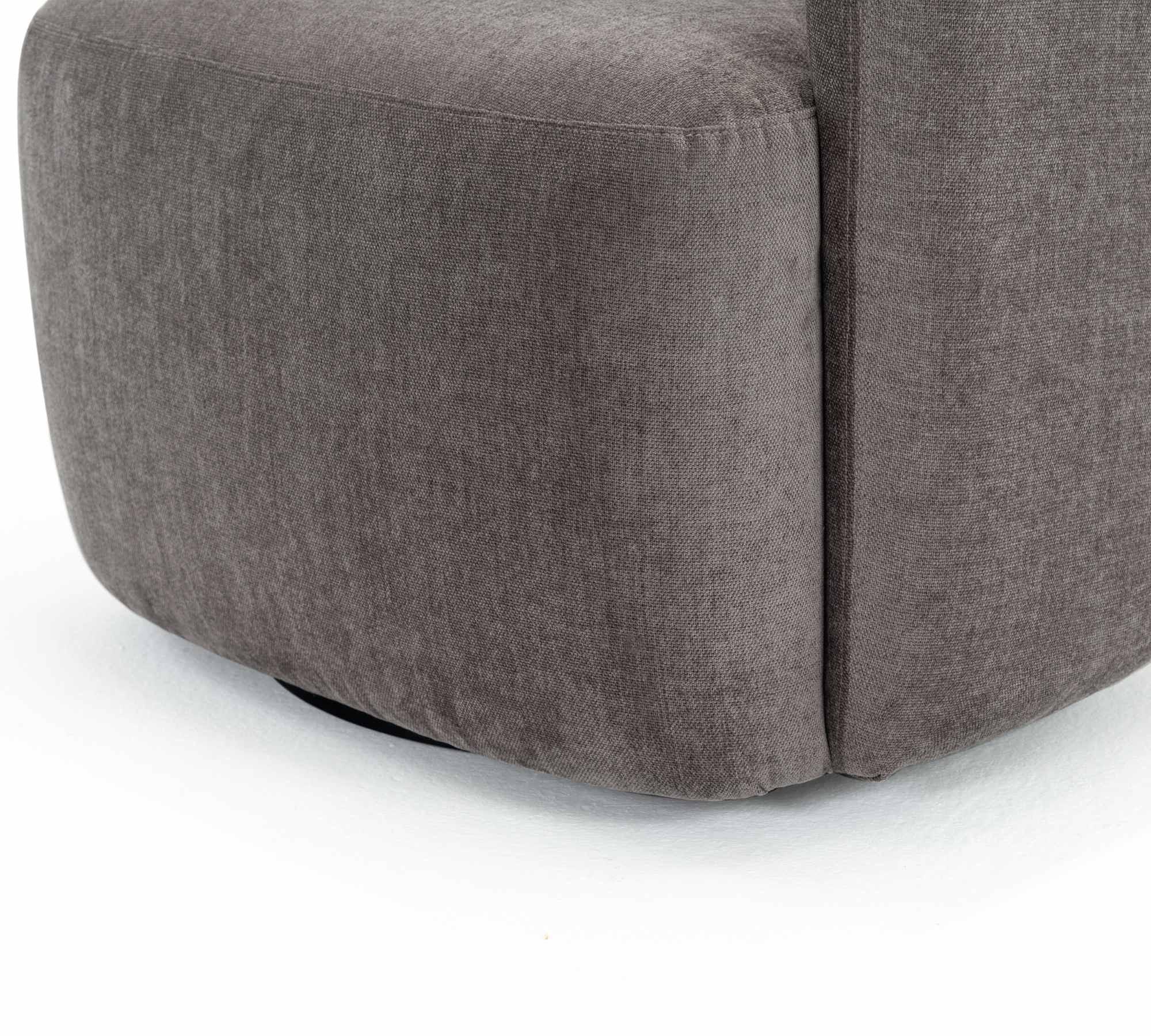 Blair Dreh-Sessel Danny Steel Grey 5