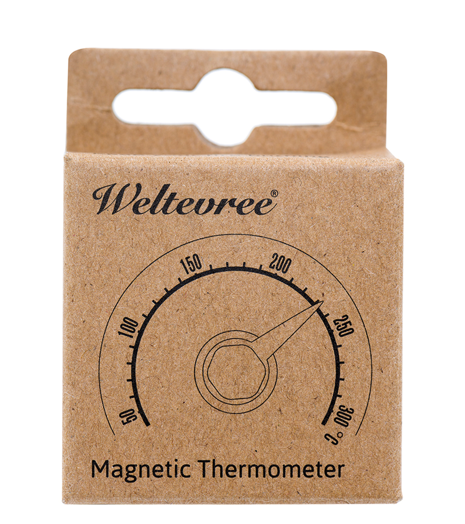 Garraum-Thermometer Für Outdooroven Silber 2